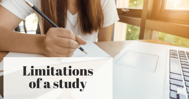 how to write limitations section of dissertation