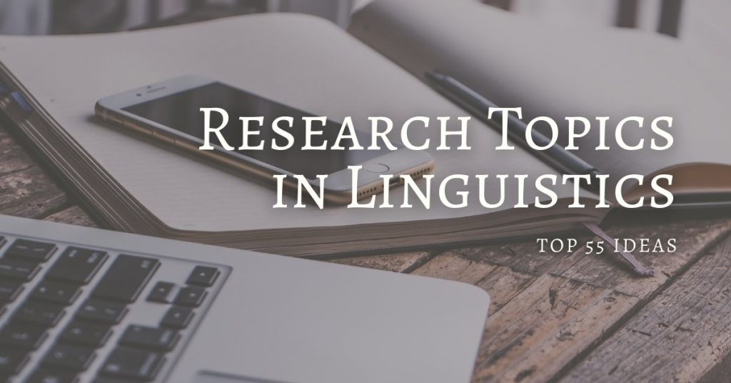 research topics in linguistics and communication studies