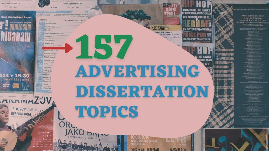 dissertation topics in advertising
