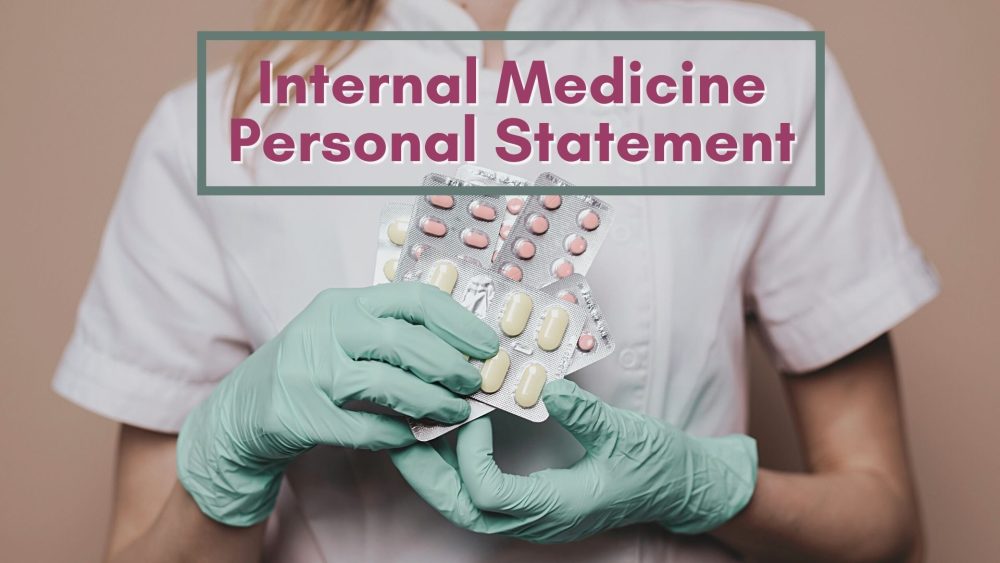 internal medicine personal statement
