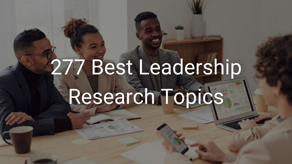 leadership phd research topics