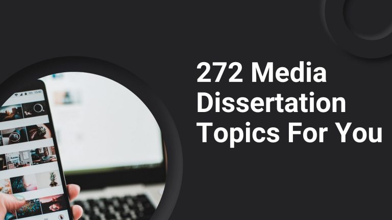 dissertation topics for journalism