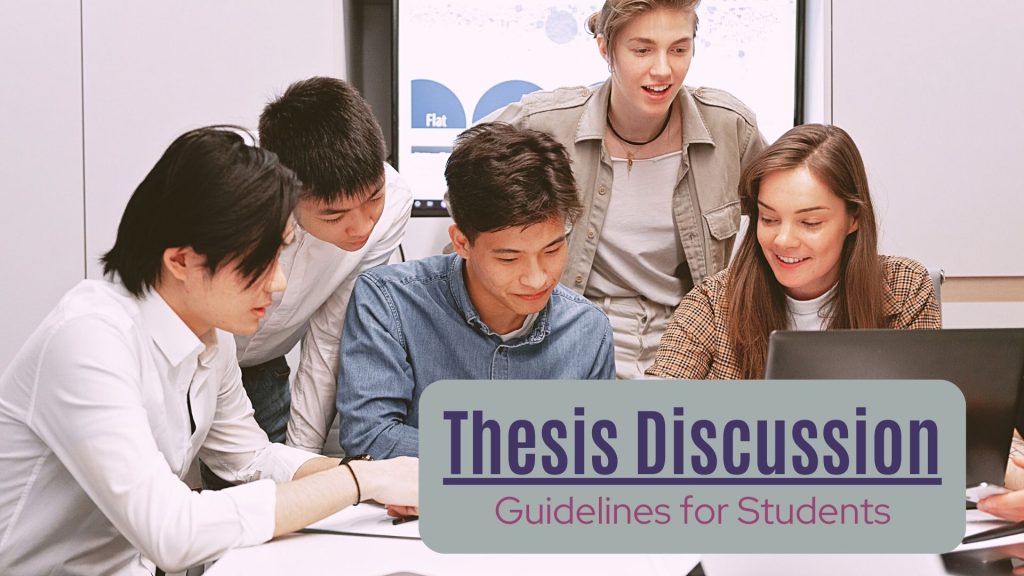 thesis discussion content